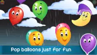 Kids Balloon Pop Game Screen Shot 1