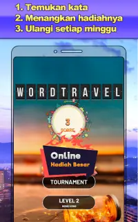 TTS 2021 Online - Word Travel Screen Shot 2