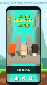 Jump Big Head Jump Screen Shot 0