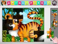 Animals Jigsaw Puzzle for Kids: Preschool Screen Shot 1