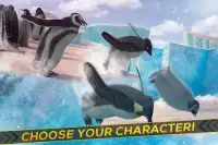 Funny Penguin Racing Challenge Screen Shot 3