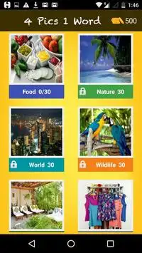 4 pics 1 word –Guess it- Themed puzzle Screen Shot 1