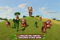 Leão final vs dinossauro: aventura selvagem Screen Shot 3