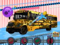 School Bus Car Wash Screen Shot 3