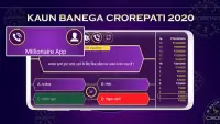 Crorepati 2020 - Hindi & English Quiz Screen Shot 2