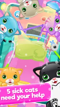 Kitty Clinic Game for Kids Screen Shot 2