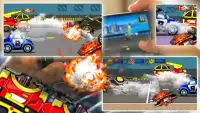 Robocar Rocket Car Games Screen Shot 1
