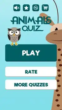 Animals Quiz Screen Shot 0
