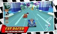 Cat Racing Fever 🏁 City Racing 3D Frenzy Screen Shot 4