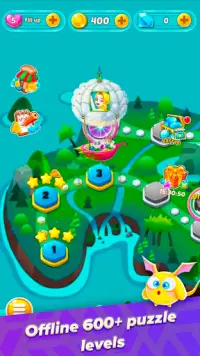 Bubble Witch Shooter 3 Saga: Bubble Pop Game 2021 Screen Shot 3