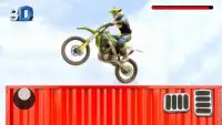 Crazy Bike Impossible 3D Tracks Screen Shot 1