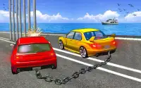 श्रृंखलित कारों रोमांचकारी चलाना विरुद्ध बढ़ाना Screen Shot 3