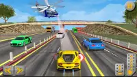autopista coche carreras juego Screen Shot 7