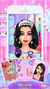 Superstar Princess Makeup Salon - Girl Games Screen Shot 4