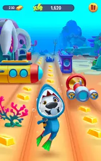 Talking Tom Gold Run Screen Shot 3