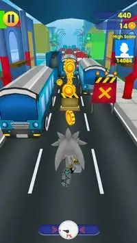 Subway Sonic Surf - Dash & Run Screen Shot 6