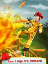 Kids Fire Rescue Simulator Screen Shot 14