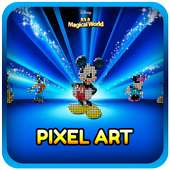 No Draw Disney Pixel Art : Color by Number