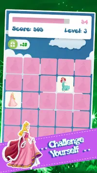 Memory Game Princess 2020 Screen Shot 4
