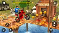 Crazy Bike Mega Stunt racing Screen Shot 3