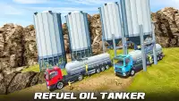 Oil Tanker Truck Drive 3D: Uphill Driving Fun Screen Shot 2