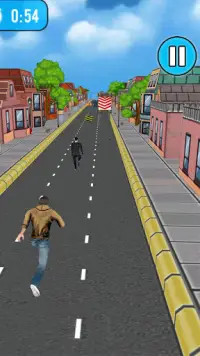 treet matón ladrón ciudad persecución gángster 3D Screen Shot 0