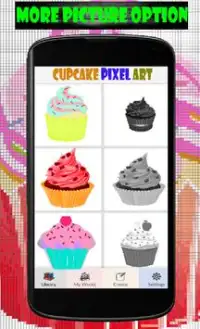 Cupcake Color By Number Screen Shot 6