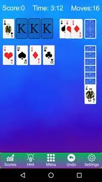 Klondike Card Game Screen Shot 1