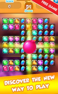 Jewels & Gems - King of Match 3 Puzzle Game Screen Shot 4