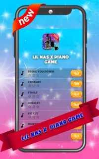 Lil Nas X Piano Game Screen Shot 0