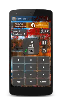Math Facts Screen Shot 1