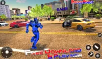 Police Cop Super Speed Hero Crime Game: War Robot Screen Shot 7