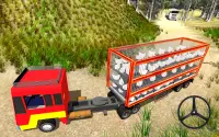 Chicken Poultry Truck Driving Game Screen Shot 0
