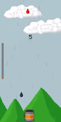 Colour Rain - Pixel Art Game Screen Shot 2