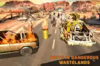autoroute zombie tuer - guerre de voiture zombie Screen Shot 0