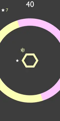 Color Hexagon - Smash Colors, switch color, circle Screen Shot 1