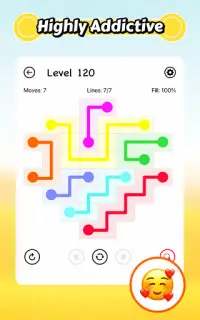 Lined - Free Pipe Game, Connect the Dots Screen Shot 9