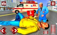 Ambulance Game: City Rescue 3d Screen Shot 4
