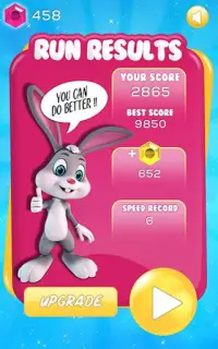 Bunny Run - Bunny Rabbit Game Screen Shot 1