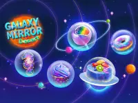 Rainbow Galaxy Mirror Desserts Maker Cooking Games Screen Shot 0