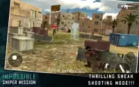 Impossible sniper de mission Screen Shot 5