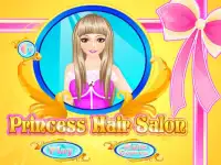 Salon tóc trò chơi công chúa Screen Shot 0