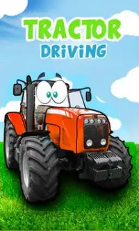 Kids Tractor driving games Screen Shot 0