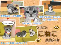 ねこ育成ゲーム - 完全無料！子猫をのんびり育てるアプリ！かわいいねこゲーム！ Screen Shot 2