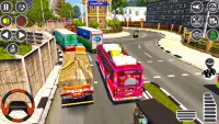 Luxury Coach Bus Driving Game Screen Shot 5