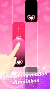 Magic Piano Pink Tiles - Music Game Screen Shot 1