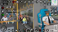 Coach Bus Train Driving Games Screen Shot 0