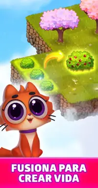 Merge Cats: Juegos de magia, fusión y aventuras! Screen Shot 0