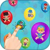 superhero Babies Balloon Popping