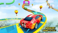 Mega Ramp Car Stunts Racing: Impossible Tracks 3D Screen Shot 5